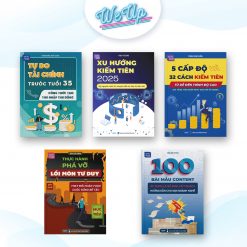 COMBO 5 CUỐN SÁCH: 5 Cấp độ & 32 cách kiếm tiền,  A-Z công cụ AI, Xu hướng Kiếm tiền 2025, Phá vỡ tư duy, 100 ngày hành động, Tự do tài chính trước tuổi 35, 100 mẫu content