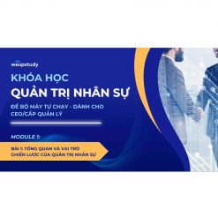 Khoá học Quản Trị nhân sự