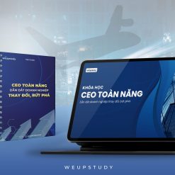 Combo Sách + Khóa học “CEO toàn năng” dẫn dắt doanh nghiệp thay đổi, bứt phá